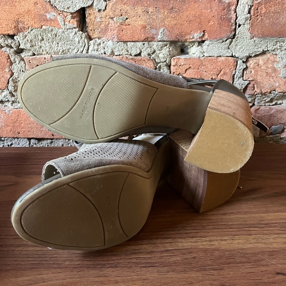 Mark Fisher open-toe heels, size 9M - barely worn - Picture 3 of 3